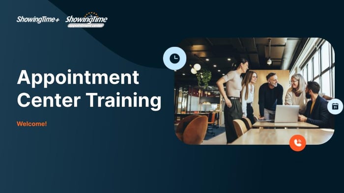 Appointment Center Training<br><br>